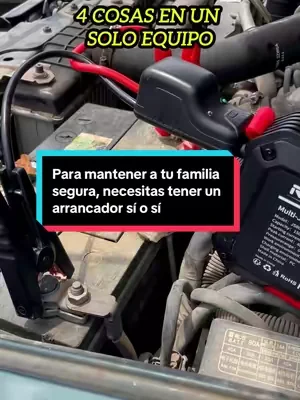 Para mantener a tu familia segura, necesitas tener un arrancador sí o sí#tiktokshop #tiktokshopspringglowup #car #cartips #cartiktok 