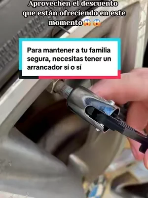 Para mantener a tu familia segura, necesitas tener un arrancador sí o sí#tiktokshop #tiktokshopspringglowup #car #cartips #cartiktok 