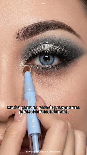 Super effective eye concealer that can cover everything, whether it's dark circles or under-eye bags.#darkcirclesundereyes #Concealer #Eyebags