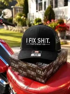 I Fix Embroidered Richardson Hat #fixit #truckerhat #viral #fypシ 