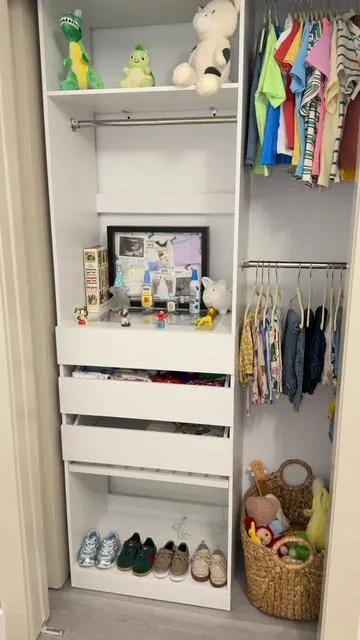 #closetsystem #closetorganization #kidsclosetsystem #dealsforyoudays #closetorganization 