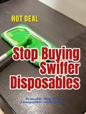 Dust, dirt, pet hair… gone! All with one reusable Swiffer pad 🧼 #swiffer #swifferhack #dealsforyoudays#tiktokshopdealsforyoudays #summerwins 