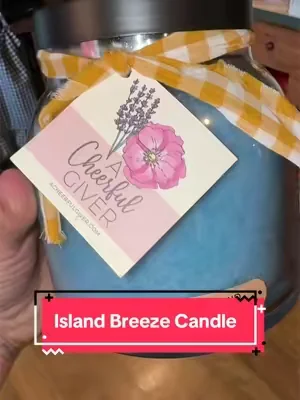 Bring the feeling of a tropical getaway home with the Island Breeze 34 oz Papa Candle. 🌴☀️ Its highly scented summer fragrance fills your space with warm, beachy vibes, and you can choose the look you love with either a sleek black lid or an elegant copper lid. It’s the perfect candle to make your home feel fresh, cozy, and like summer all year long. #IslandBreeze #PapaCandle #SummerCandle #summeressentials #dealsforyoudays 