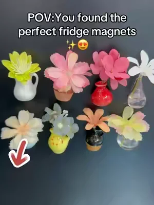 #fridgemagnets #homedecor #fyp #tiktokshop #flower 