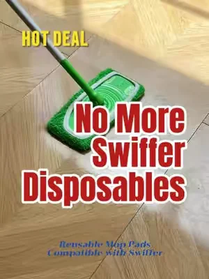 Stop throwing away Swiffer pads! These reusable ones last all year 😍 #swiffer #swifferhack #dealsforyoudays #tiktokshopdealsforyoudays #summerwins