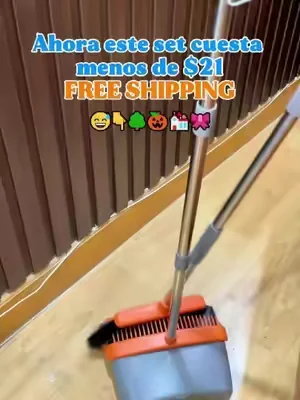 Si la escoba en casa no puede quitar el pelo así, entonces realmente necesitas esto.#paratiiiiiiiiiiiiiiiiiiiiiiiiiiiiiii #limpiando #broomanddustpan #broomdustpanset #dealsforyoudays 