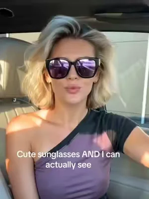 If you wear prescription eyeglasses that don’t have transition lenses, these are a great option and very affordable. #fitoversunglasses #sunnies #sunglasses #glassesgirl #dealsforyoudays 