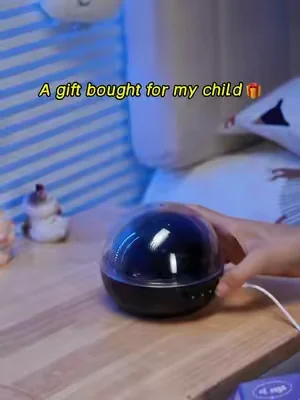 A gift bought for my child#Onefirenightlightforkids#SoothingLight#BedtimeRoutine#nightlightprojector#kidsgifts