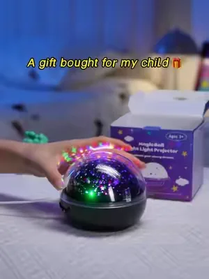 A gift bought for my child#Onefirenightlightforkids#SoothingLight#BedtimeRoutine#nightlightprojector#kidsgifts