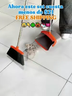 Si la escoba en casa no puede quitar el pelo así, entonces realmente necesitas esto.#paratiiiiiiiiiiiiiiiiiiiiiiiiiiiiiii #limpiando #broomanddustpan #broomdustpanset #dealsforyoudays 