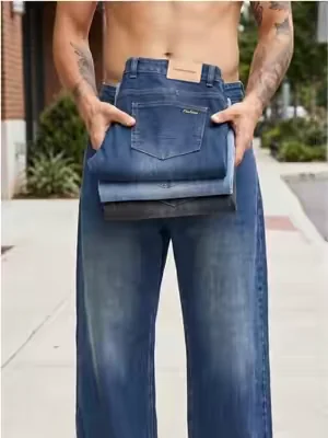 Guys Who Hate Stiff Denim Are Obsessed With This Comfort Straight Cut Jean, Tap Link To Shop#pants #mensfashion #comfystyle #DailyWear #jeansformen #jeansoutfit 
