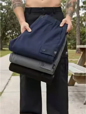 Affordable All-Year Casual Cargo Pants, Perfect For 4 Seasons#pants #mensfashion #comfystyle #DailyWear #cargopantsoufit #outfit 