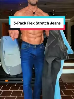 These Men’s 3-Pack Flex Stretch Slim Straight Jeans make it easy to upgrade your everyday style without sacrificing comfort. The flexible stretch fabric moves with you while the slim straight fit delivers a clean, modern look that works with everything from sneakers and a tee to a button-up. If you’re looking for jeans you’ll actually want to wear every day, these are worth checking out. #mensjeans #stretchjeans #mensstyle #menspants #DealsForYouDays 