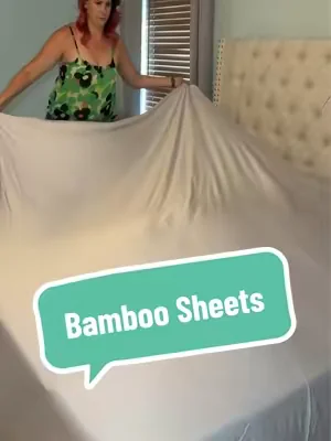 These bamboo sheets are so comfortable to sleep in @Cushion Lab #sheets 