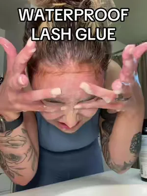 💧✨ favorite grey waterproof bond & seal for cluster lashes 💋 long-wear formula designed to keep lashes secure for up to a week 👀✨ waterproof, smudge-resistant, and stays clean without turning white or crusty 🤍💫 perfect for daily wear, wash-proof retention, and seamless hold 💧✨ #ClusterLashes #LashBondAndSeal #WaterproofLashGlue #LashRetention #DIYClusterLashes 