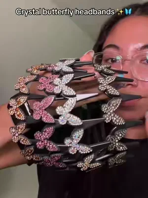 #headbands#butterfly #hairaccessories #tiktokshopcreatorpicks #dealsforyoudays  