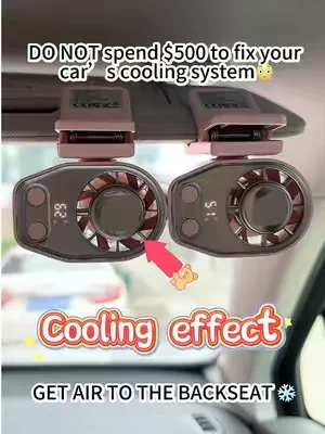 With this clip fan, I am no longer afraid of the hot summer. In a large-scale promotion. Send out the order quickly. Stop letting your kids melt in the back seat #Summervibes #spring #Summerwins #portablefan #dealsforyoudays