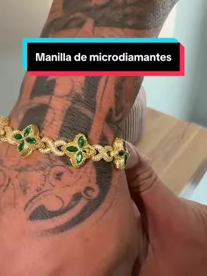 [ICE HUE] 18K Gold Vacuum Plated Copper Bracelet with 5A+ Sri Lanka Vibrant Zircon, Dopamine Infinity 4-Leaf Clover Design, Miami-Micro Inspired Gold Jewelry for Women & Men, Daily Wear Gift, Classic Style ##SummerWins##DealsForYouDays