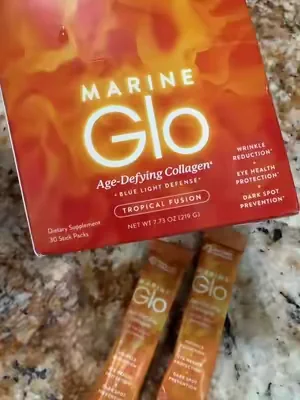 This marine glo age defying collagen tastes amazing! ##marineglo##collagen##biotin#w#wrinklereductionn#naturessunshine