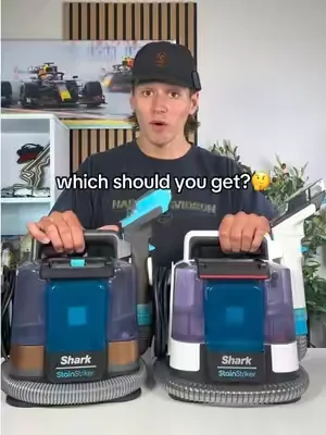 There’s a clear winner between the two Shark StainStrikers.. #stainstriker #sharkstainstriker #staincleaner #stainremover 