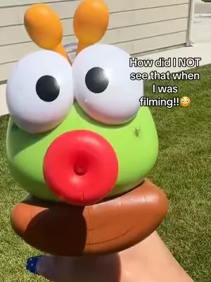 The perfect summer toy! I’m pretty sure I probably brought that spider in the house!😳🕷️