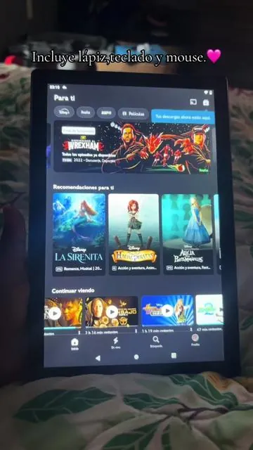 Una tablet muy girly!🤭💖 @FixPro X  #tablet #android #girls #TikTokCampaign #disney 