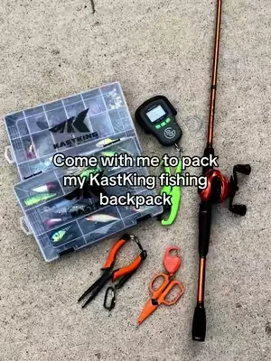No more heavy tackle boxes with this backpack!! #kastking #fishingbackpack #fishing #dealsforyoudays  #creatorsearchinsights 