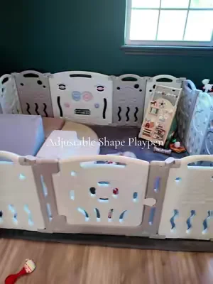 Also my son loves playing with the little things on the playpen! This is definitely one of our most used baby items!  #playpen #babymusthaves #playyard 