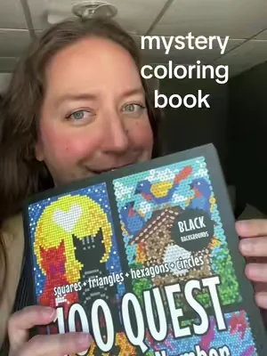 It’s so much fun and takes away the indecision on which page to choose!! #mysterycolouring #mysterycoloring #colorbynumber #coloringbooksforadults #mysterycoloringbook 