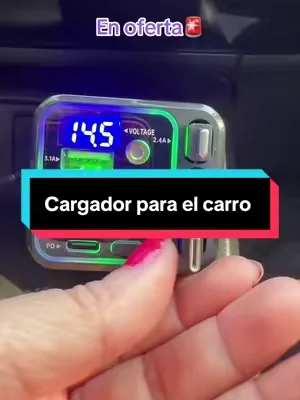 7-in-1 Retractable Car Charger Si no te gusta tener cables regados por todo el carro o necesitas tener muchas entradas para conectar cables aquí te dejo este cargador. #tiktokshopcreatorpicks #DealsForYouDays #TikTokShop #cargadores #cargadorparacarro 
