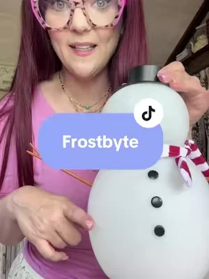 #frostbyte #talkingsnowman #singingsnowman #christmasdecor #christmasinjuly 