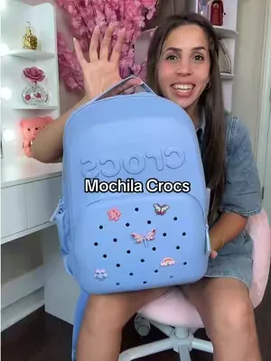 Mochilas Crocs de Exelente calidad y con bolsillos incluidos para las laptop #DealsForYouDays #TikTokShopCreatorPicks #mochila #Crocs 