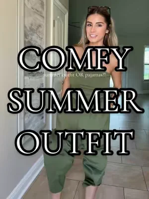 Comfiest throw on and go summer ootd #summerfashioninspo #summeroutfits #summerootd   