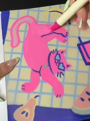 #tiktokshop #coloringbook #adultcoloring #acrylicmarkers #tiktokshopcreatorpicks