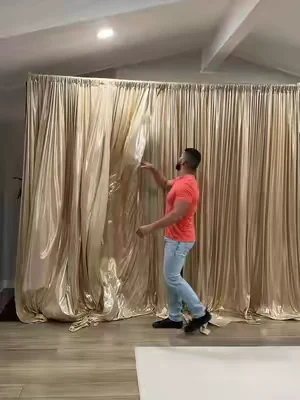 Paneles de fondo de lentejuelas de poliéster por lados, cortinas doradas brillantes de 5x10 pies, fondo de fotomatón para boda, decoración de fiesta de cumpleaños, paneles de fondo #tiktokshopcreatorpicks #DealsForYouDays #SummerWins #creatina #