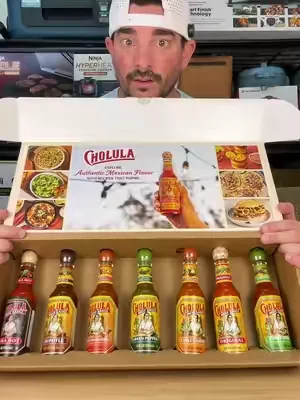 Hot sauce variety pack #cholula #hotsauce #dealsforyoudays #cholulahotsauce #spicyfood