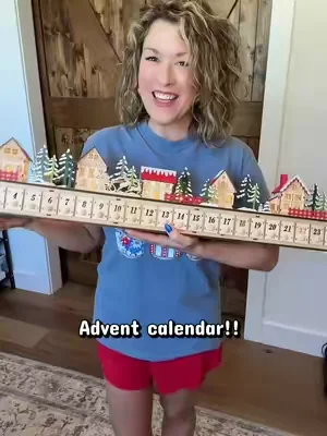 Adorable advent calendar for Christmas in July. Check out all the colors! #adventcalendar #dealsforyoudays #christmasinjuly #qvc #christmasdecor 