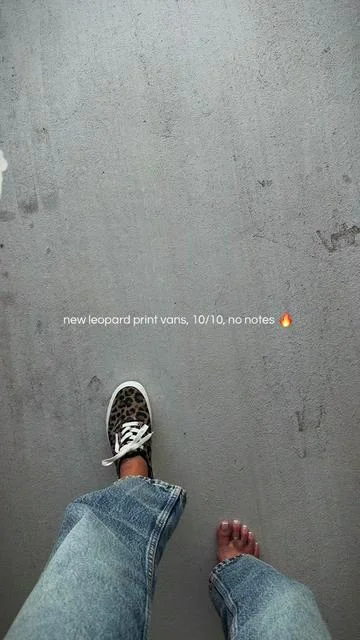 @vans  #vans #vansoldskool #vansoffthewall  #leopardprint  #shoes 