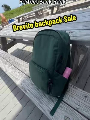 The Brevite everyday backpack has great organization and is ready for travel or a walk to class! If you’re looking for the ultimate personal item backpack or back to school bag get this while it’s on sale #brevitebackpack #brevite #backpack #personalitembag #laptopbackpack @Brevitē 