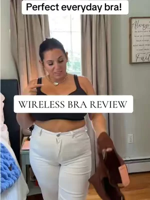 The perfect everyday bra!  #bra #brareview #wirelessbra #dealsforyoudays #summerwins 