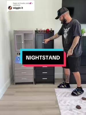 Replying to @Fenella Jade💞 #bedsidetable #nightstand #lednightstand #bedside #sidetable 