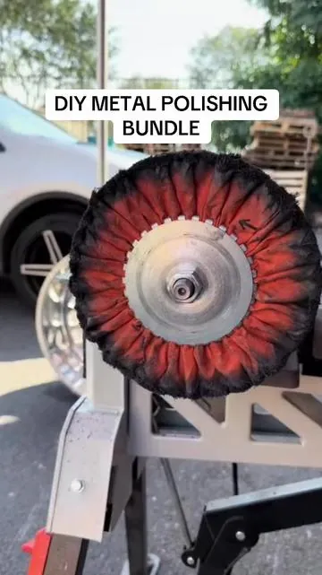 DIY Polishing Bundles for Bench & Angle Grinders Renegade's 12-Ply DIY Polishing Bundles for Bench & Angle Grinders conveniently combine the Airway Buffing Wheels and Polishing Compounds needed to accomplish a basic 3-step polish on your aluminum and stainless steel surfaces. Small-scale and DIY projects don't always warrant a robust 16-ply buffing wheel and a full-sized polishing compound bar. Some projects call for the versatility of an angle grinder, and some projects call for the stability of a bench grinder. Each bundle includes one of our 1/2" to 5/8" adapters to help you transition seamlessly between polishing machines. #smallbusinesstiktok #metalpolishing #aluminumpolishing #diyproject @Renegade Products USA 