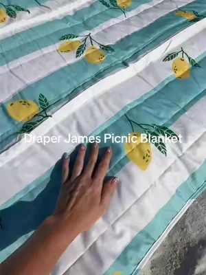 Picnic, ball field, beach! You name it. #draperjames #blanket #qvc 
