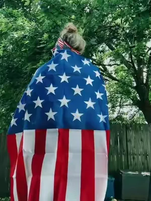 Becoming a walking American flag was never on my bucket list but here we are. ❤️🤍💙  #4thofjuly #OOTD #americanflag #independenceday #summer2026  