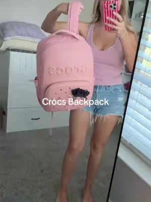 Colors already selling out #crocs #backpack 