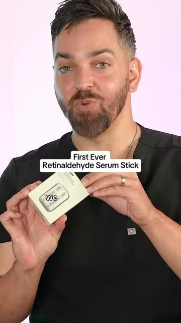 Meet the new Face & Neck Firming Retinal Serum Stick.  Built for face, neck, chest, and hands, everywhere your serum doesn't reach. Encapsulated Retinal promotes surface turnover, while our Spilanthol Firming and Peptide Complexes support visible firmness over time.