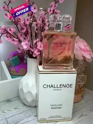 Challenge Paris Eau De Parfum 100ml / 3,4fl.oz. Perfume en aerosol para mujeres - Fragancia para mujeres#dealsforyoudays 
