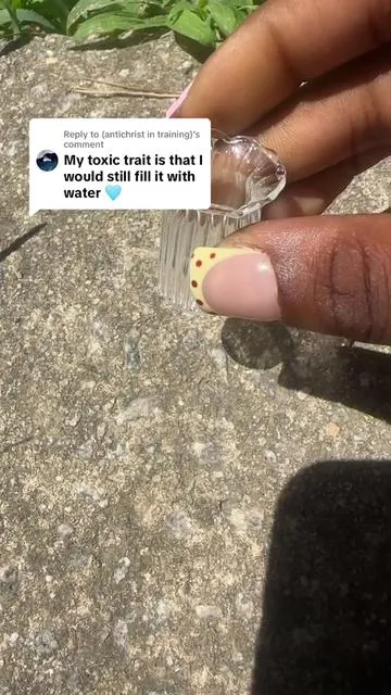 Replying to @(antichrist in training) lol I like your way of thinking😏🤭  #miniflowerpot #glassflower #handcrafted #miniglass 