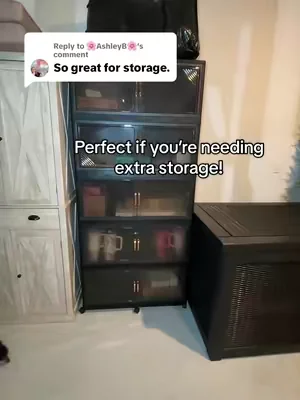 Replying to @🌸AshleyB🌸 perfect for storage! #storagecontainers #organizedhome 