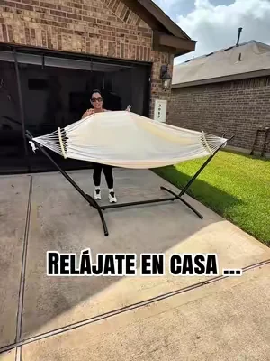 ¿Te imaginas terminar el día relajándote al aire libre sin gastar en spa? Esta hamaca es suave, resistente y fácil de colgar en tu patio, balcón o jardín. Perfecta para desconectarte después de un día largo. #summerwins #dealsdayforyou #hamaca #relax #vidaalairelibre 
